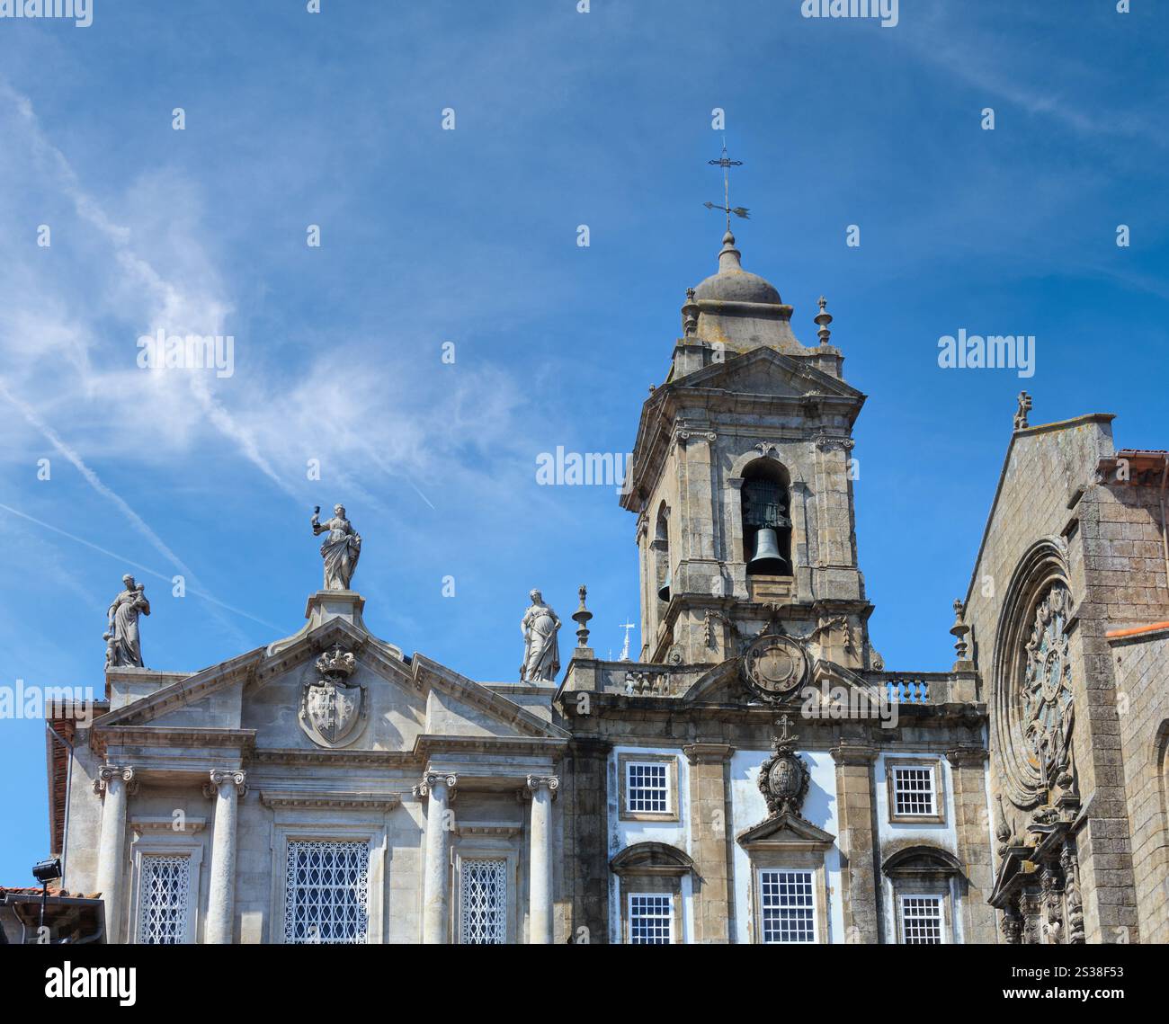 Eglise Saint François (Igreja de São Francisco) à Porto, Portugal. Banque D'Images