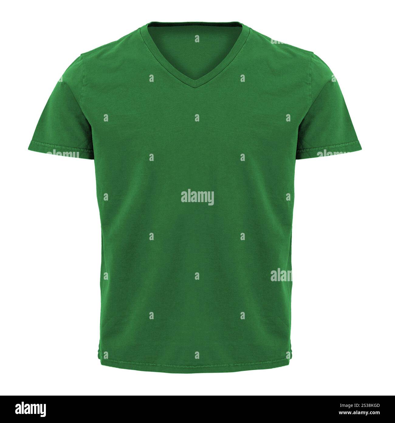 Chemise isolée sur fond blanc. Chemise sur fond blanc Banque D'Images