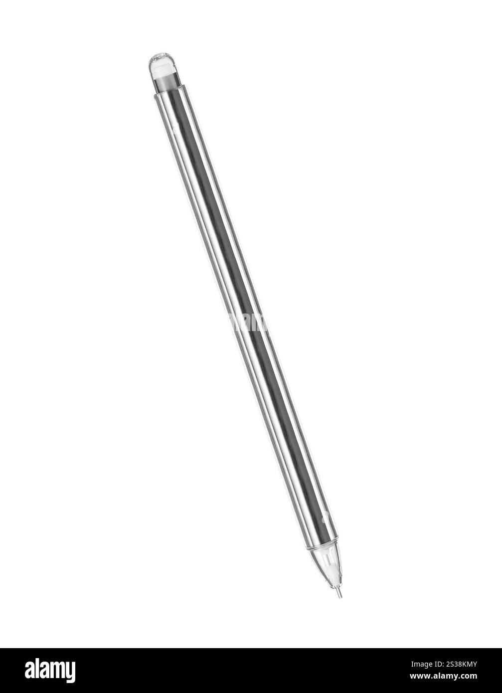 Stylo isolé sur fond blanc. Stylo Banque D'Images