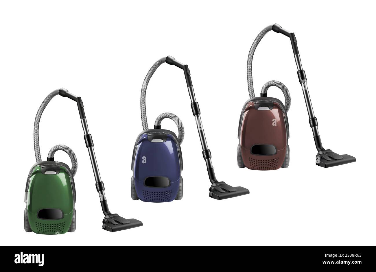 Aspirateur isolé sur le blanc. Aspirateur isolé Banque D'Images