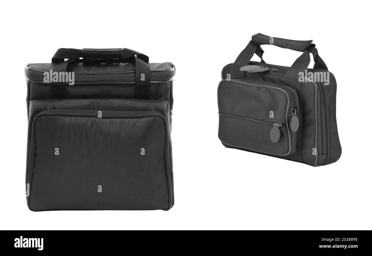 sacs isolés sur fond blanc. sacs isolés Banque D'Images
