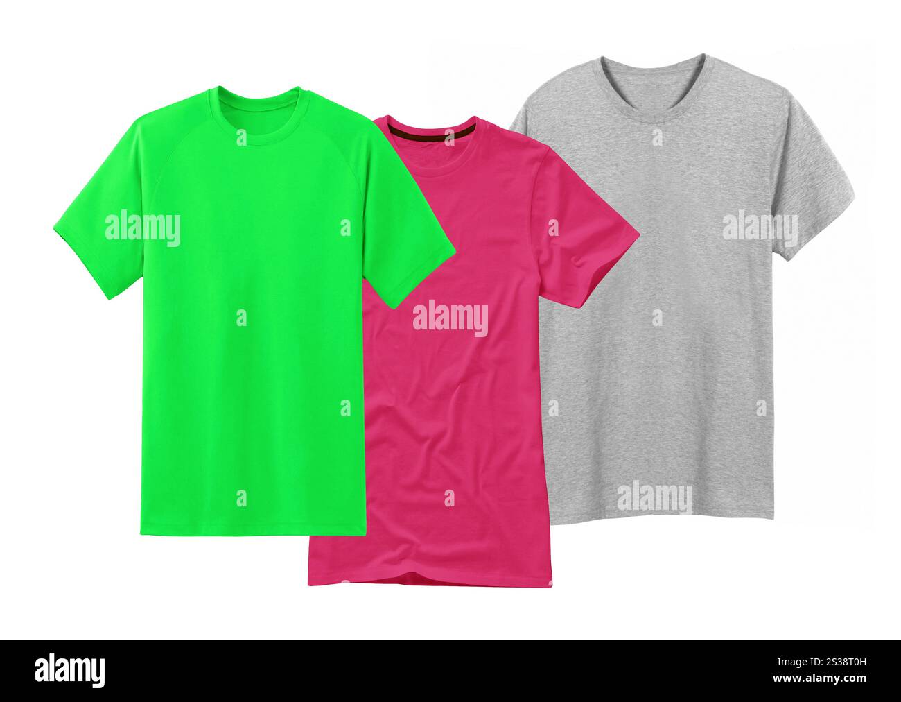 t-shirt avec différentes couleurs Banque D'Images