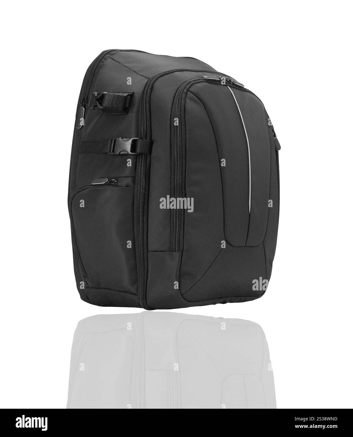 Un sac à dos sur fond blanc. sac à dos sur fond blanc Banque D'Images