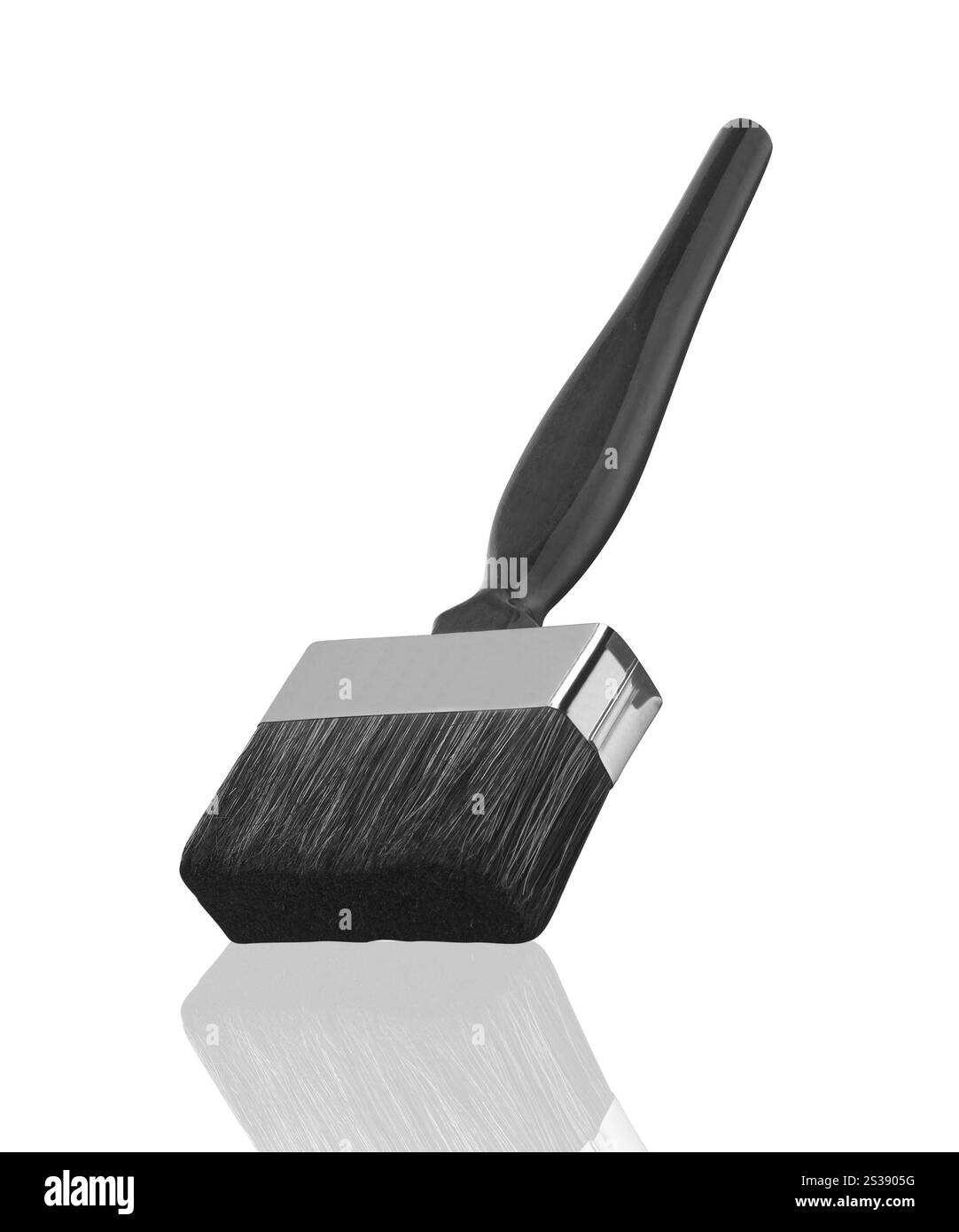 Paintbrush isolated on white Banque D'Images