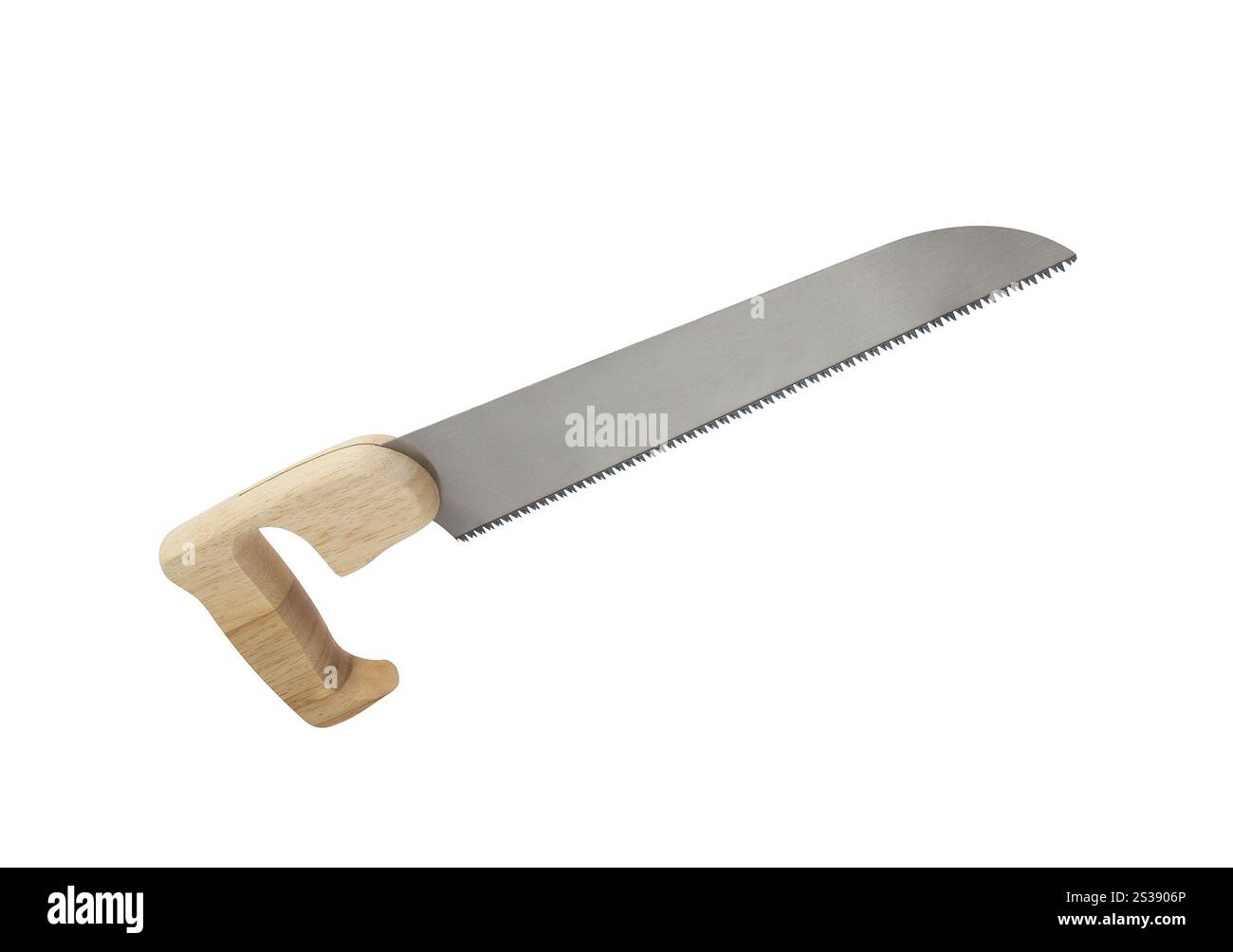 Scie de isolated on white Banque D'Images