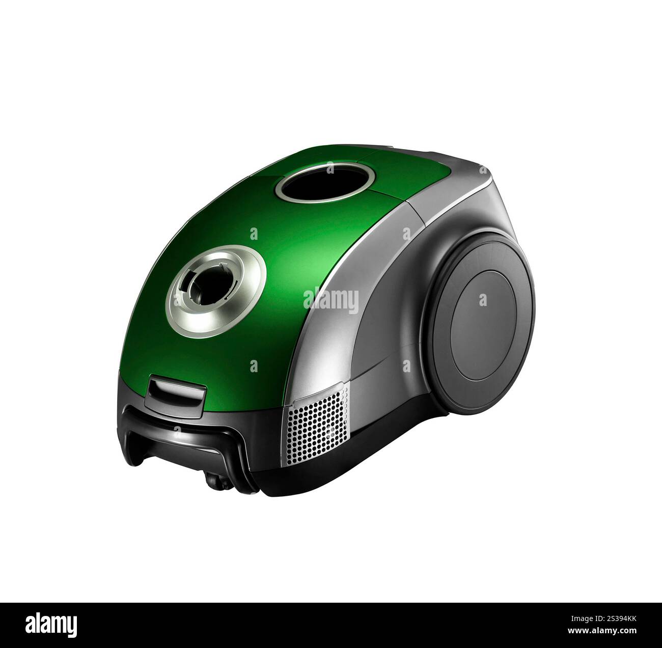 Aspirateur isolé sur fond blanc Banque D'Images