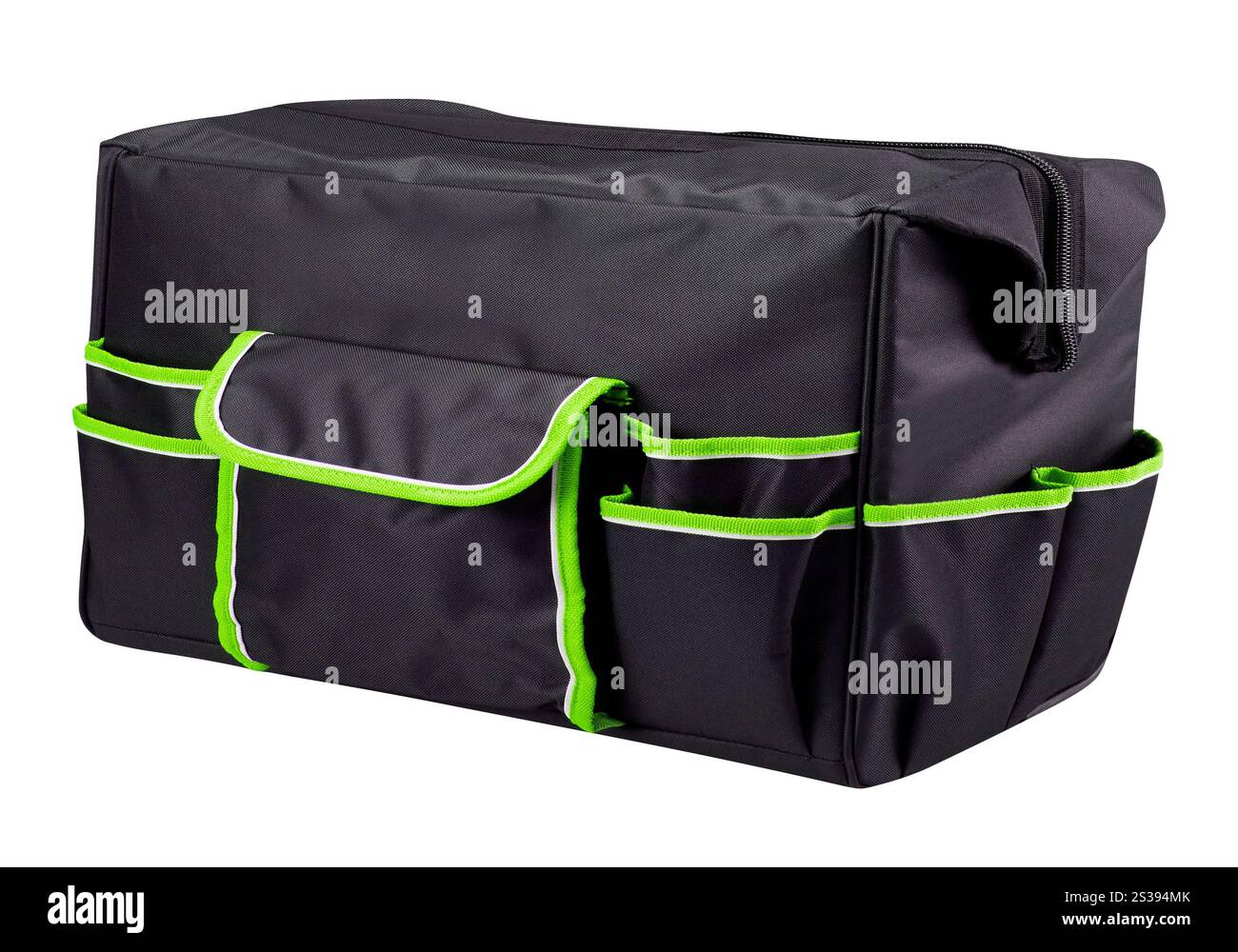 Sac à dos isolé sur fond blanc Banque D'Images