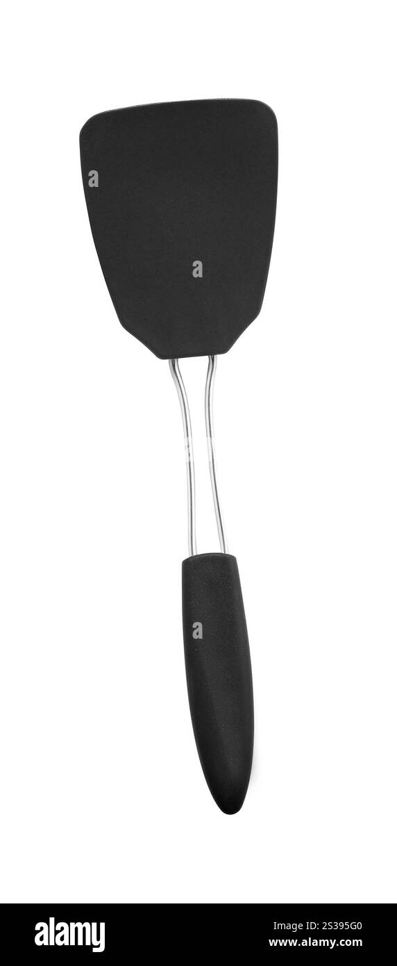 ustensile de cuisine noir isolé Banque D'Images