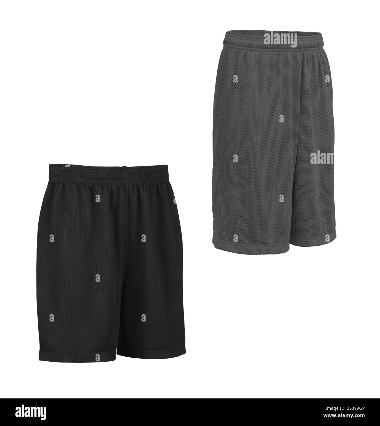 Short cargo d'été pour hommes isolé sur fond blanc. Short cargo été pour homme Banque D'Images