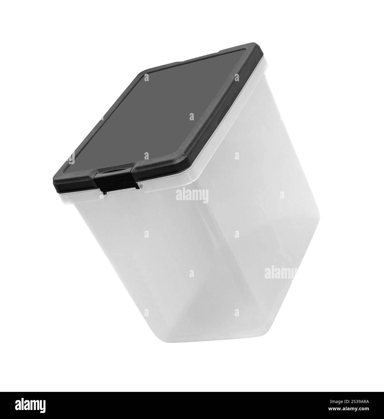 Panier à linge en plastique de forme symétrique Banque D'Images