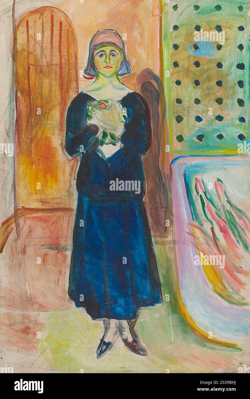 Edvard Munch - Charlotte Corday - 1930 Banque D'Images