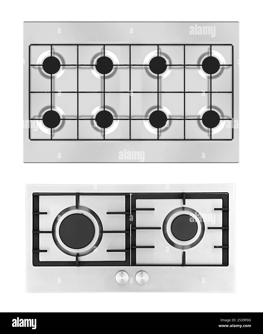 Brûleur à gaz en acier inoxydable isolé sur un fond blanc. Brûleur à gaz isolé en acier inoxydable Banque D'Images Brûleur à gaz en acier inoxydable isolé sur un fond blanc. Brûleur à gaz isolé en acier inoxydable Banque D'Images