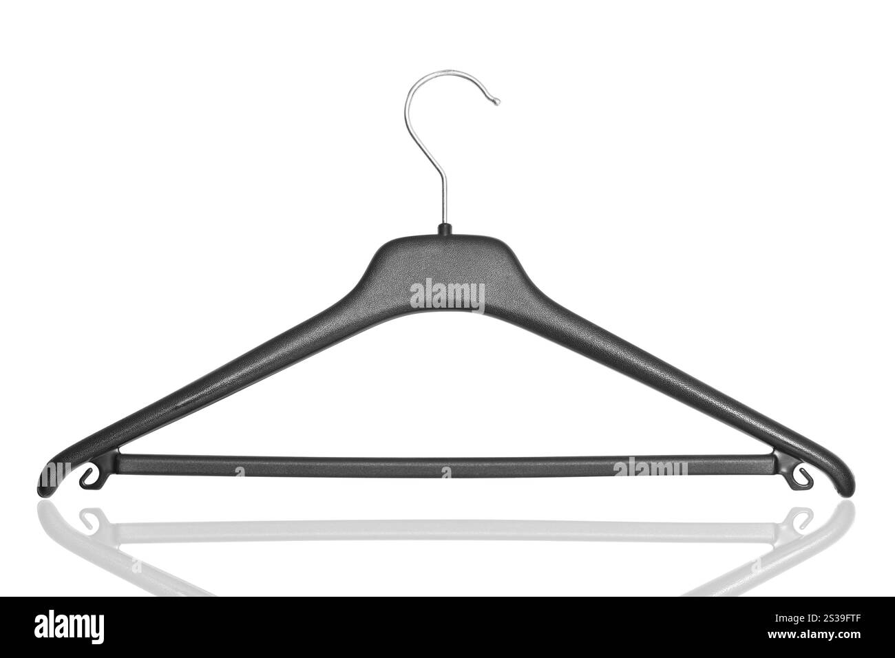 Cintre isolé sur fond blanc. Cintre isolé sur blanc Banque D'Images