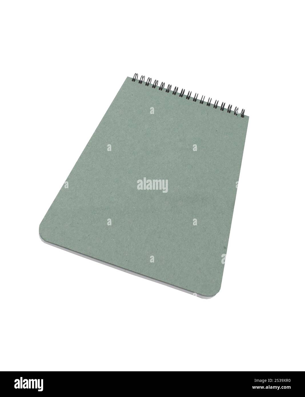 Bloc-notes isolé sur fond blanc. Bloc-notes. Sur fond blanc. Banque D'Images