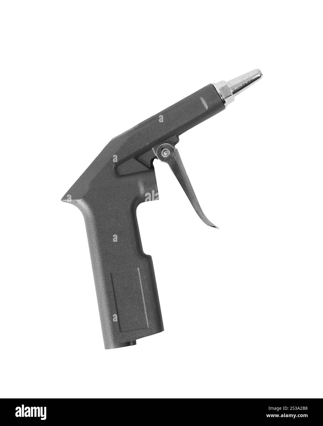 pistolet à colle isolé sur fond blanc. pistolet à colle Banque D'Images