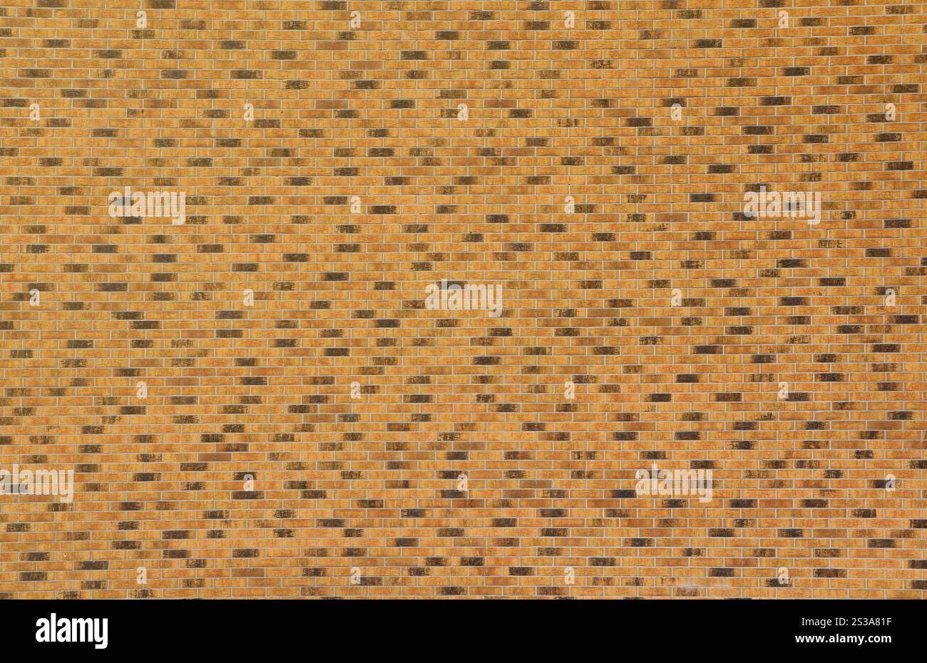 Motif de mur de briques foncées avec ordre de maçonnerie chaotique. Texture d'arrière-plan ou ressource pour texturation 3D. Beaucoup de briques dans le grand mur de pierre moderne en plein Banque D'Images