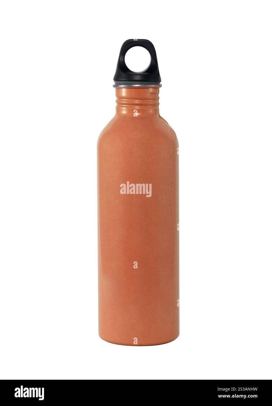 Bouteille d'eau sur fond blanc isolé. Bouteille d'eau Banque D'Images