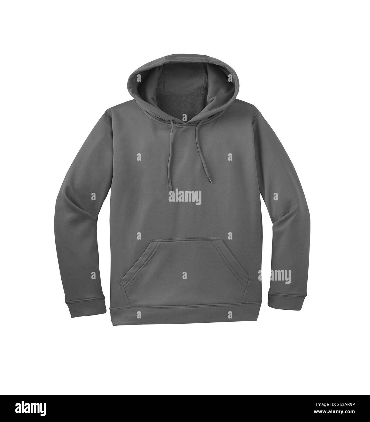 pull en coton gris. pull en coton bleu Banque D'Images