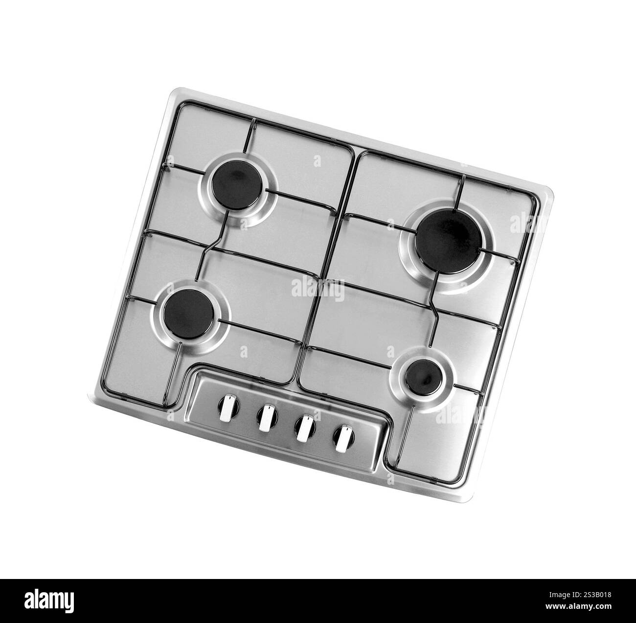 Table de cuisson à gaz isolée sur fond blanc. Table de cuisson à gaz isolée sur blanc Banque D'Images Table de cuisson à gaz isolée sur fond blanc. Table de cuisson à gaz isolée sur blanc Banque D'Images