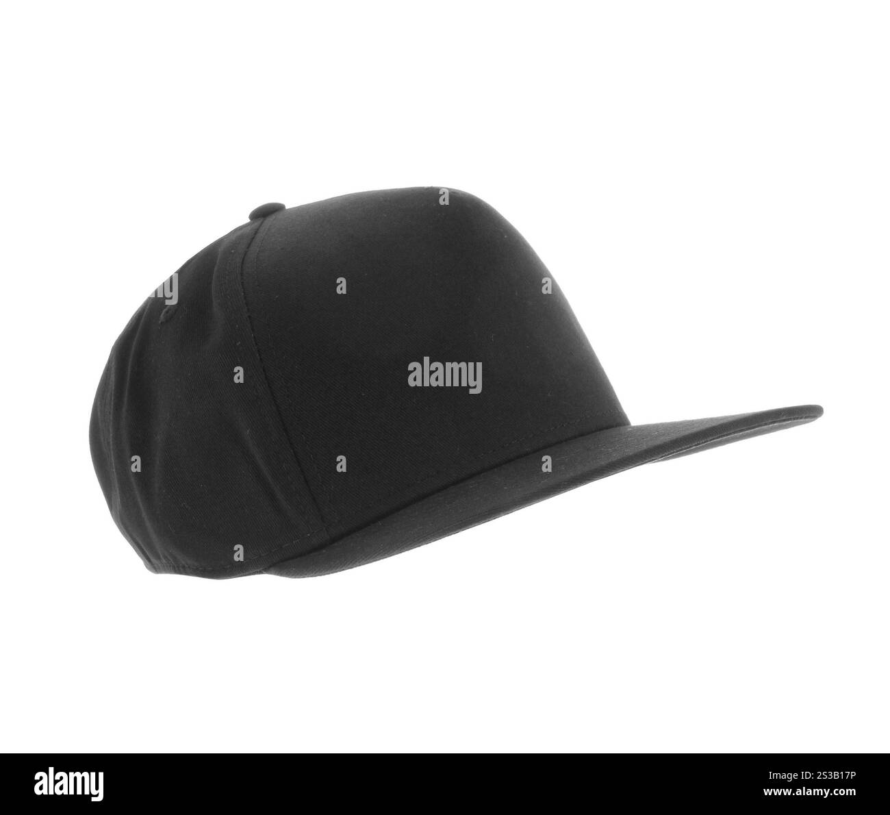 Casquette grise isolée sur fond blanc. Casquette grise sur fond blanc Banque D'Images