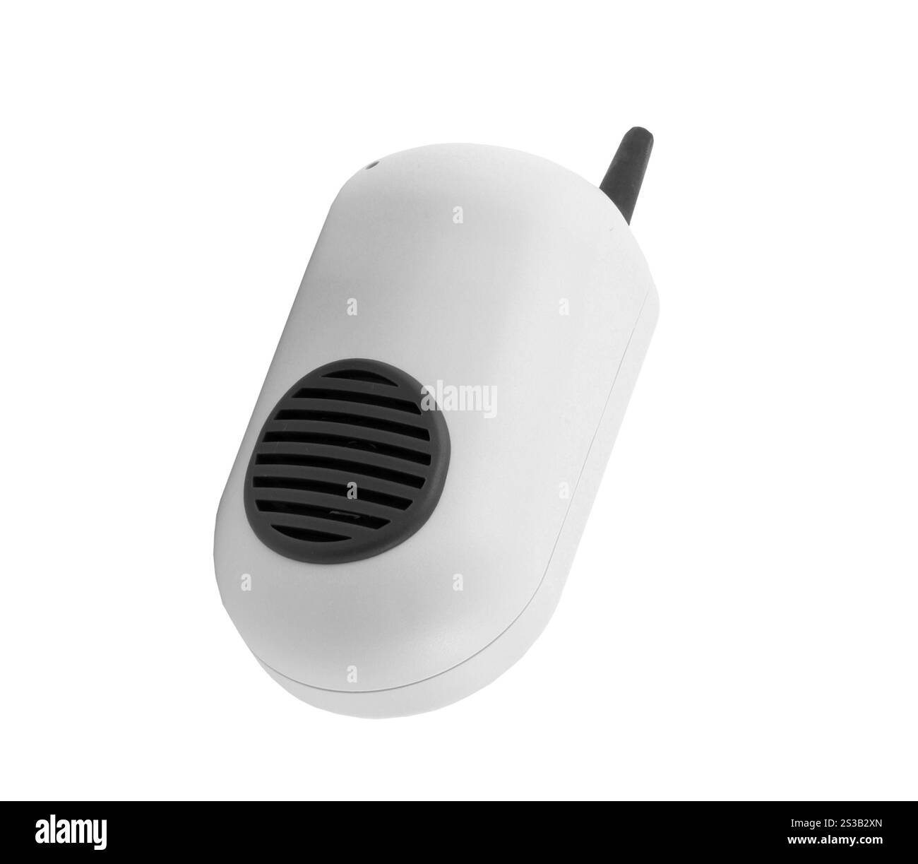 walkie-talkie isolé sur fond blanc Banque D'Images