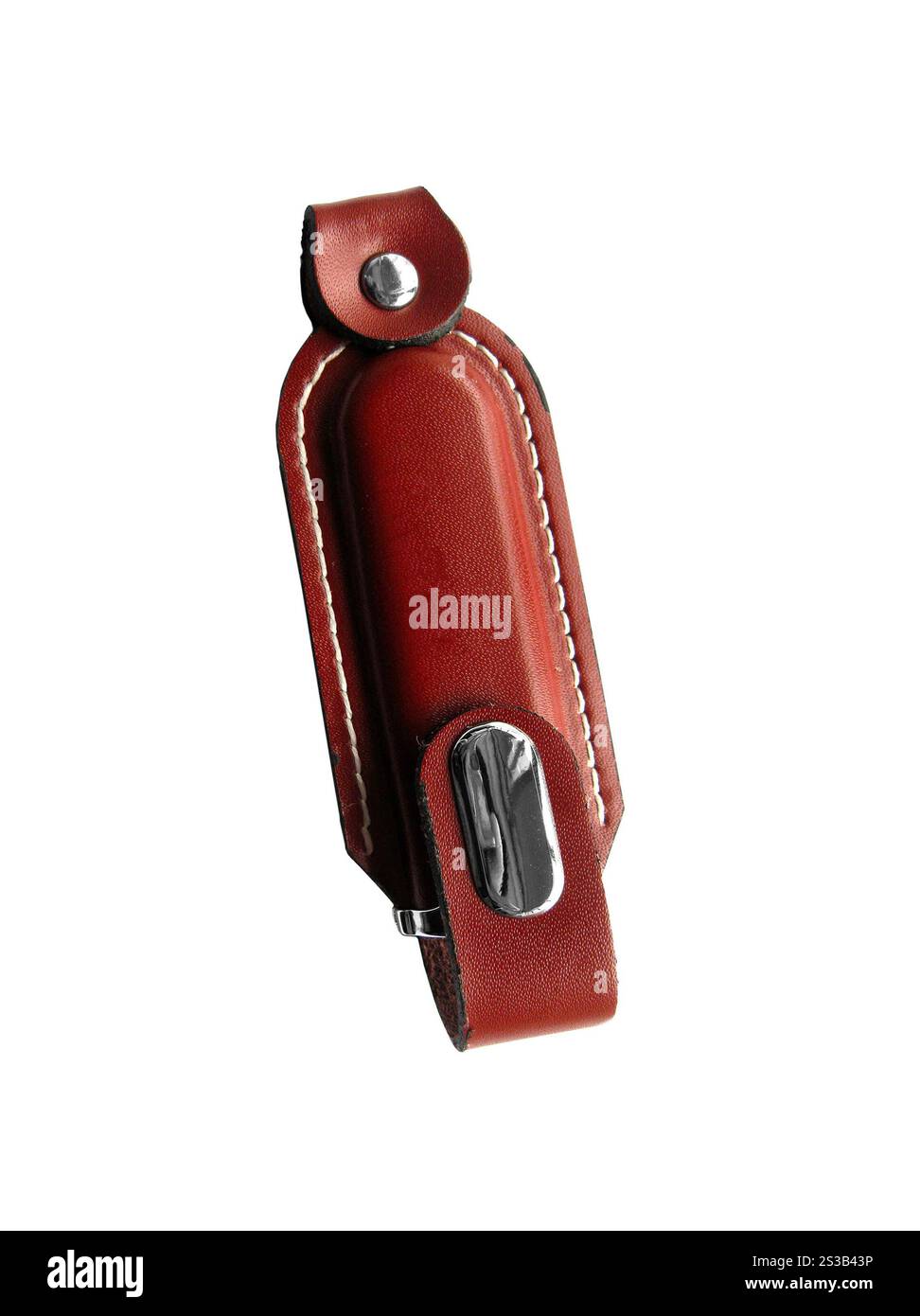 couvercle rouge pour flash usb. couvercle vert pour flash usb Banque D'Images