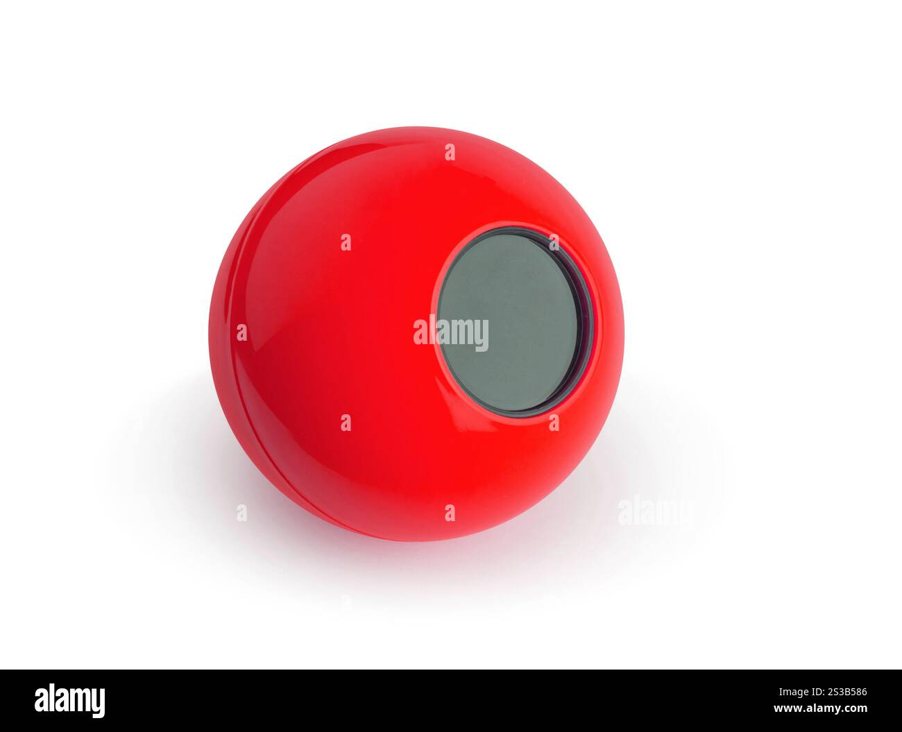 la boule rouge magic 8. la boule verte magic 8 Banque D'Images