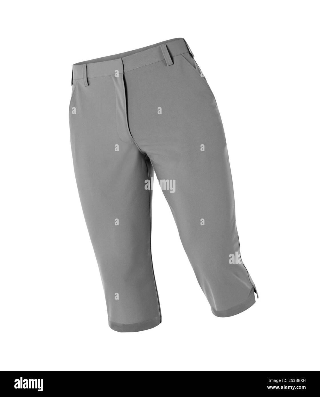 Short isolé sur fond blanc. Courts-circuits isolés Banque D'Images