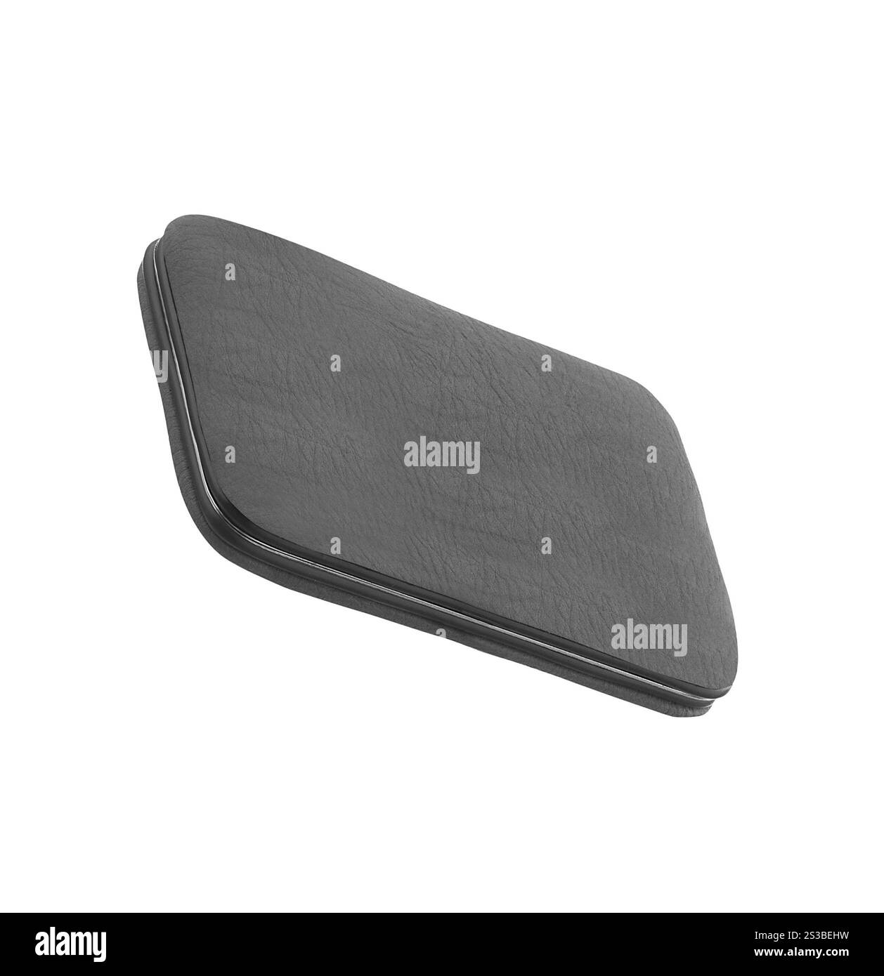 Étui de téléphone portable sur fond blanc. ETUI pour téléphone mobile Banque D'Images