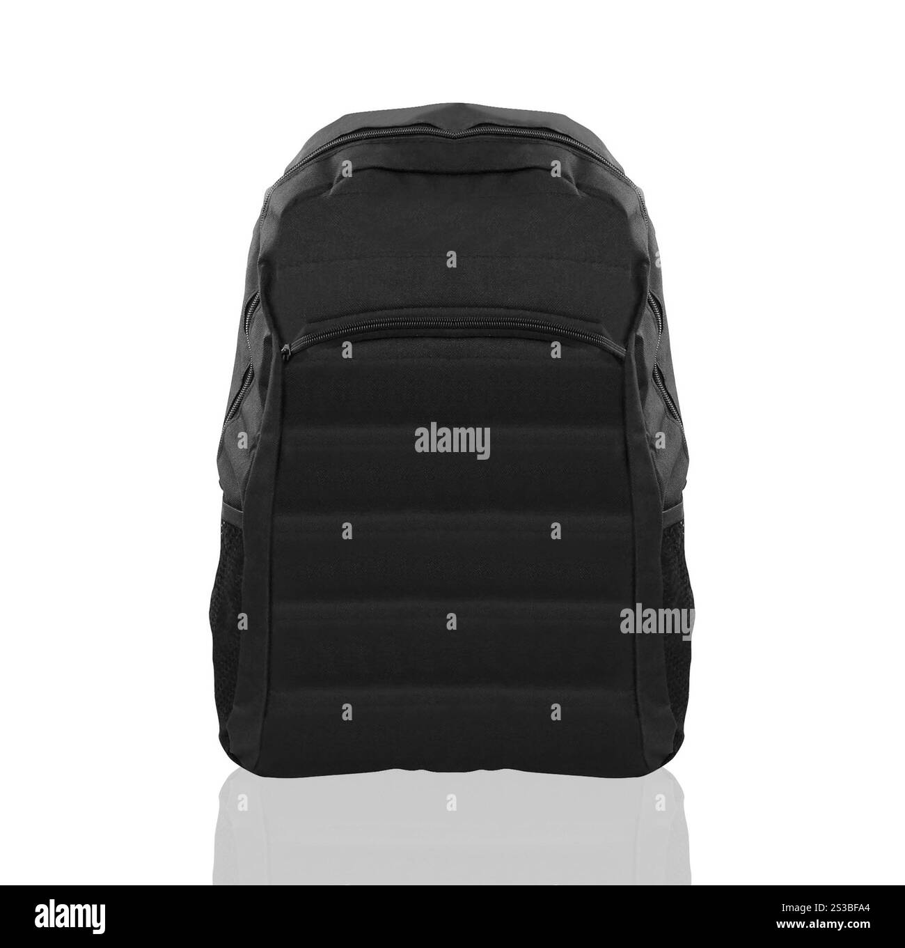 Sac à dos isolé sur fond blanc Banque D'Images