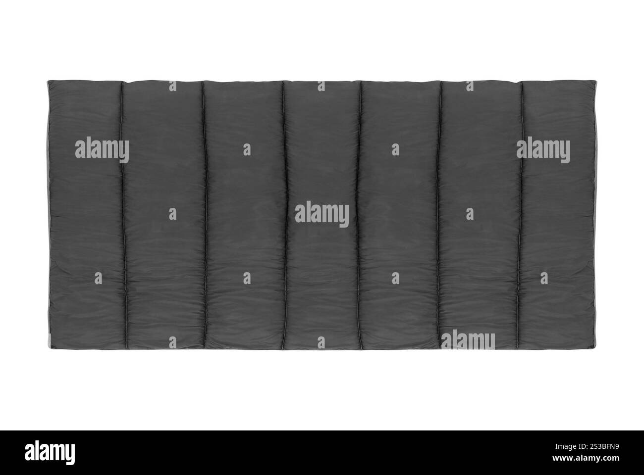 Sac de couchage isolé sur fond blanc Banque D'Images