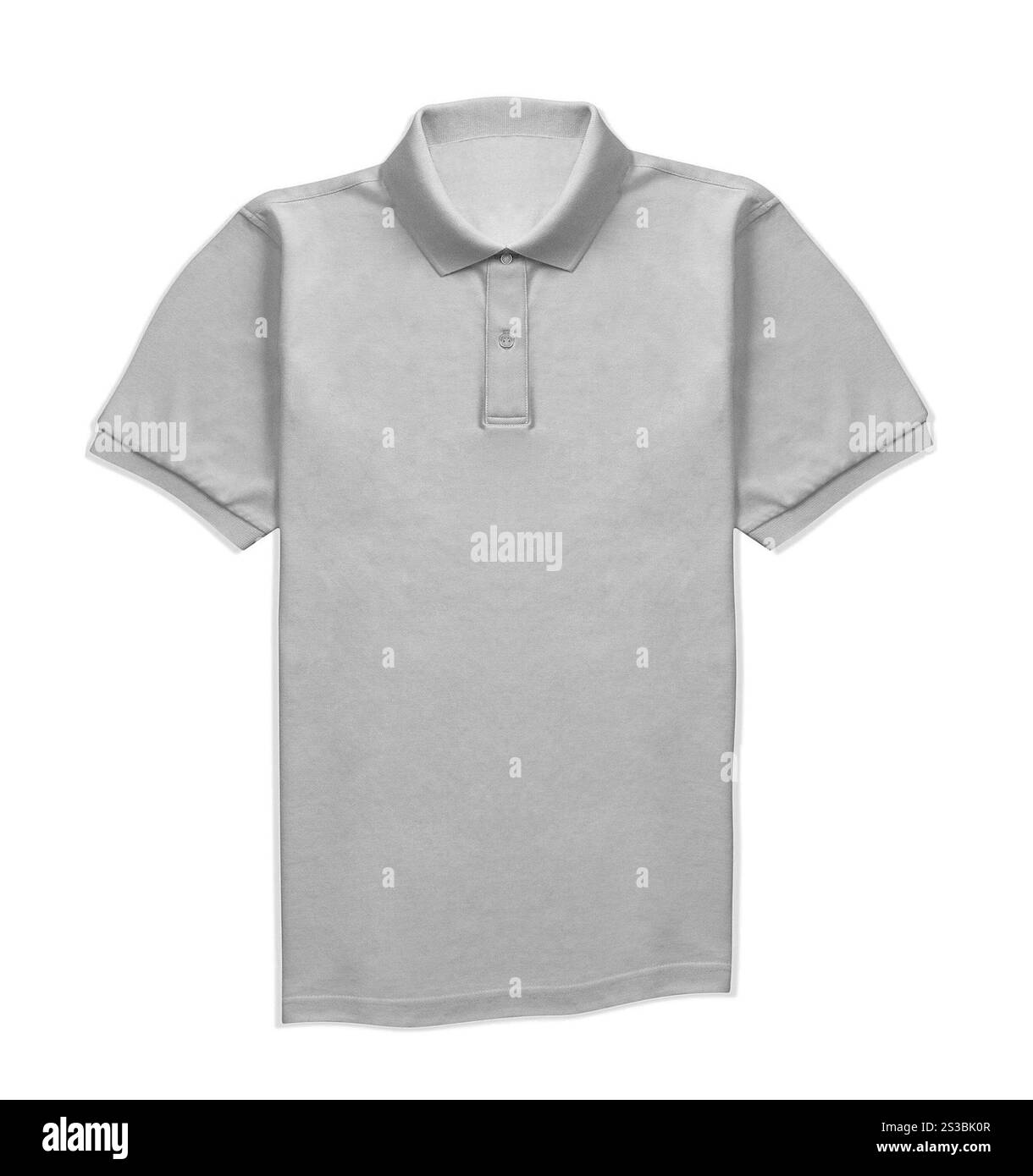 Chemise isolée sur fond blanc. Chemise isolée Banque D'Images