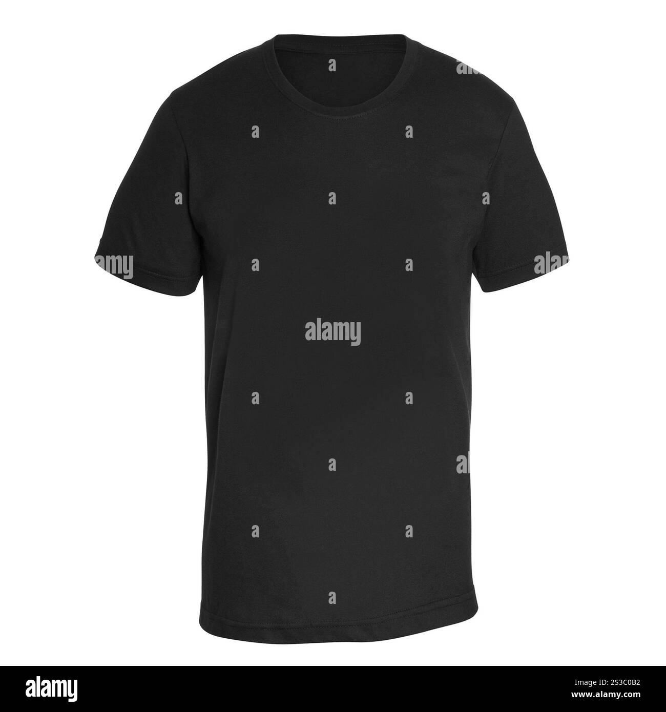 Chemise isolée sur fond blanc. Chemise isolée sur blanc Banque D'Images