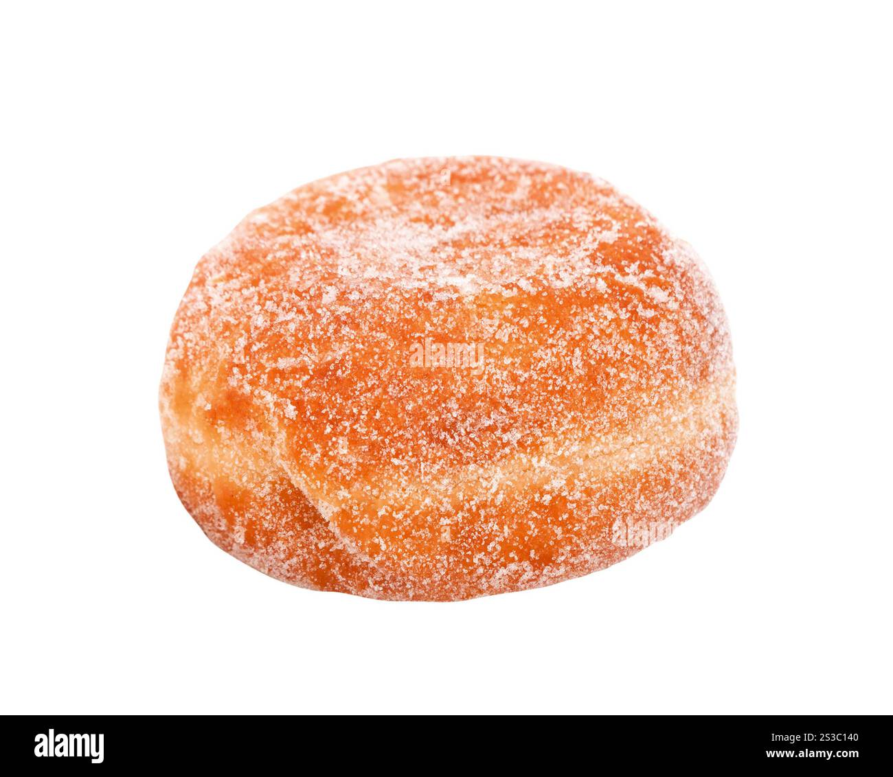 Un beignet de gelée allemande sucré et gros gras. Big FAT délicieux beignet de gelée allemande au four sucré Banque D'Images