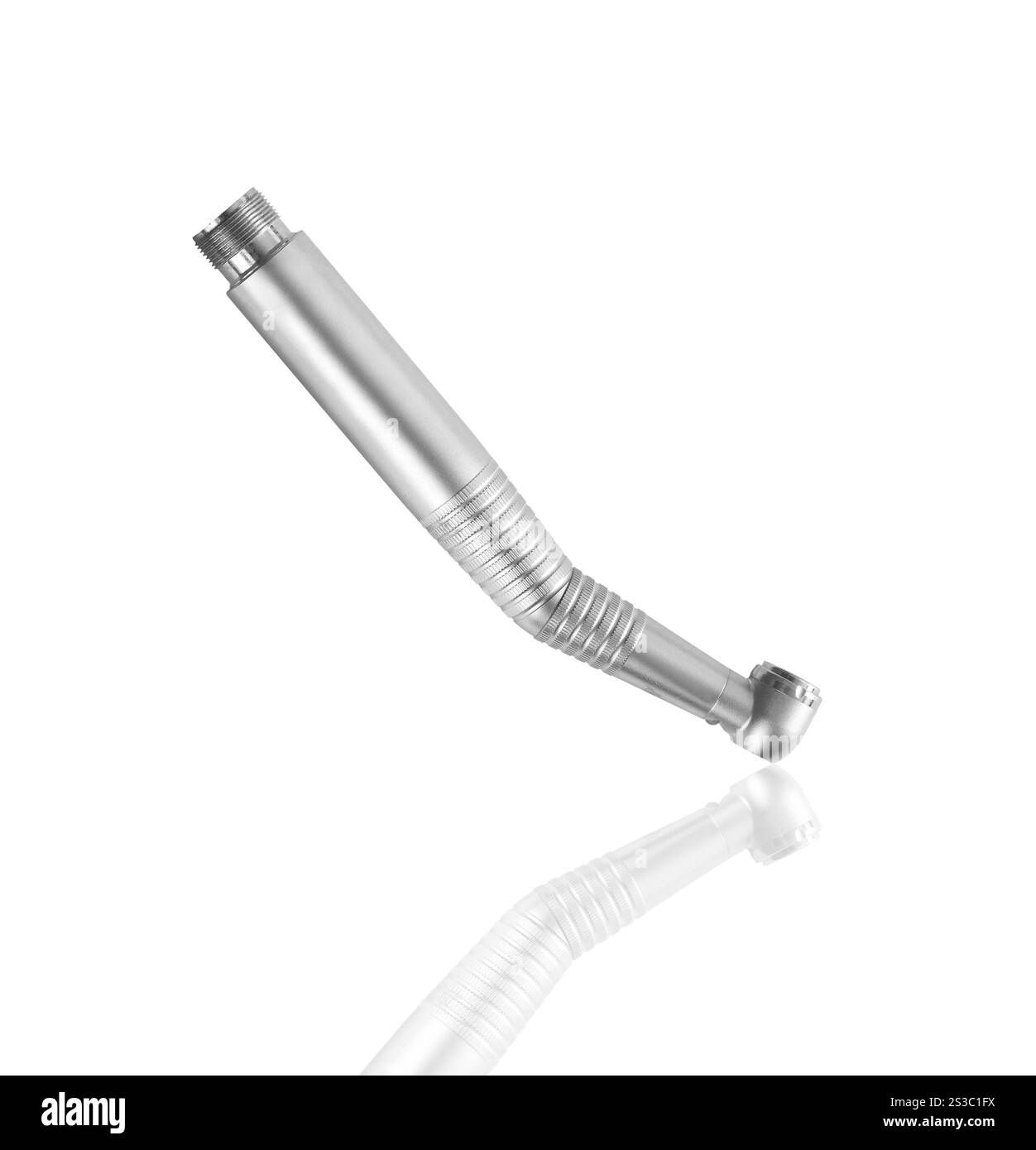 Foret dentaire isolé sur fond blanc. Foret dentaire isolé Banque D'Images