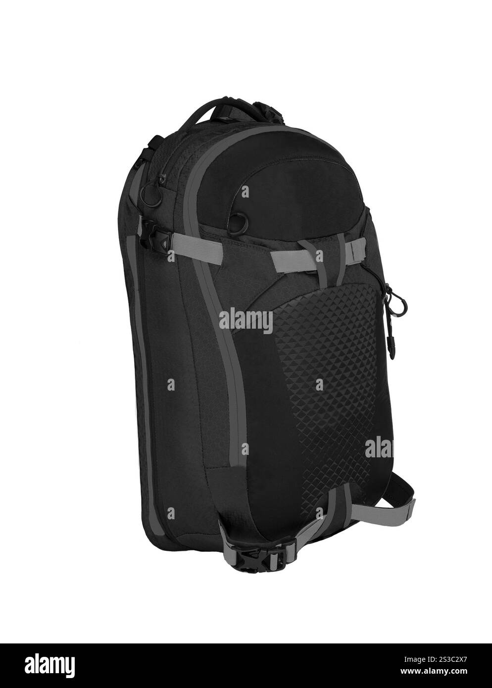 Sac isolé sur fond blanc. Sac Banque D'Images