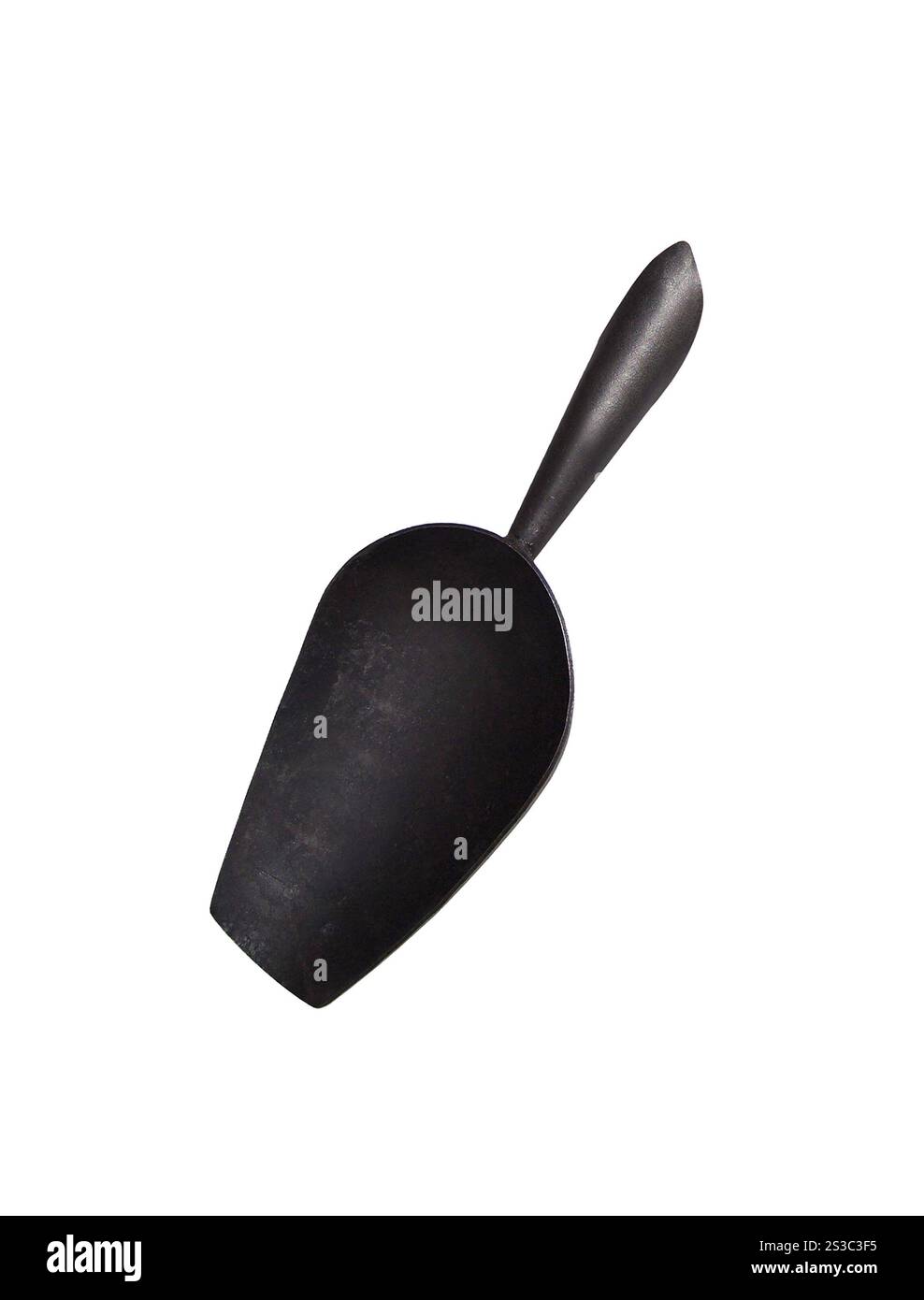 pelle isolée sur fond blanc. pelle isolée Banque D'Images