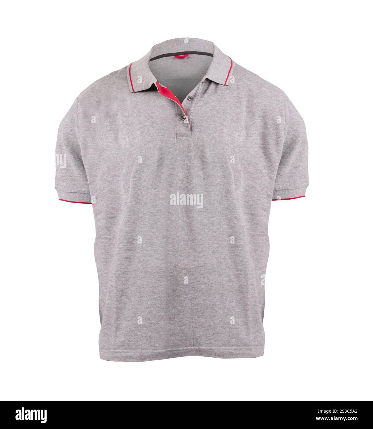 T-shirt isolé sur fond blanc. T-shirt isolé Banque D'Images