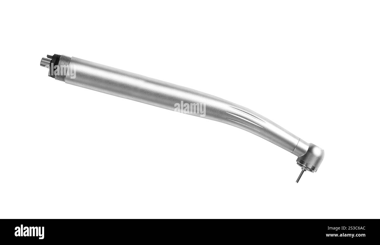 Foret dentaire isolé sur fond blanc. Foret dentaire isolé Banque D'Images