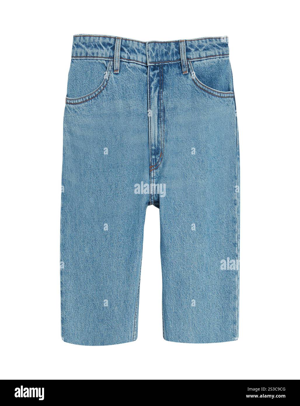 Shorts jeans pour homme Banque D'Images