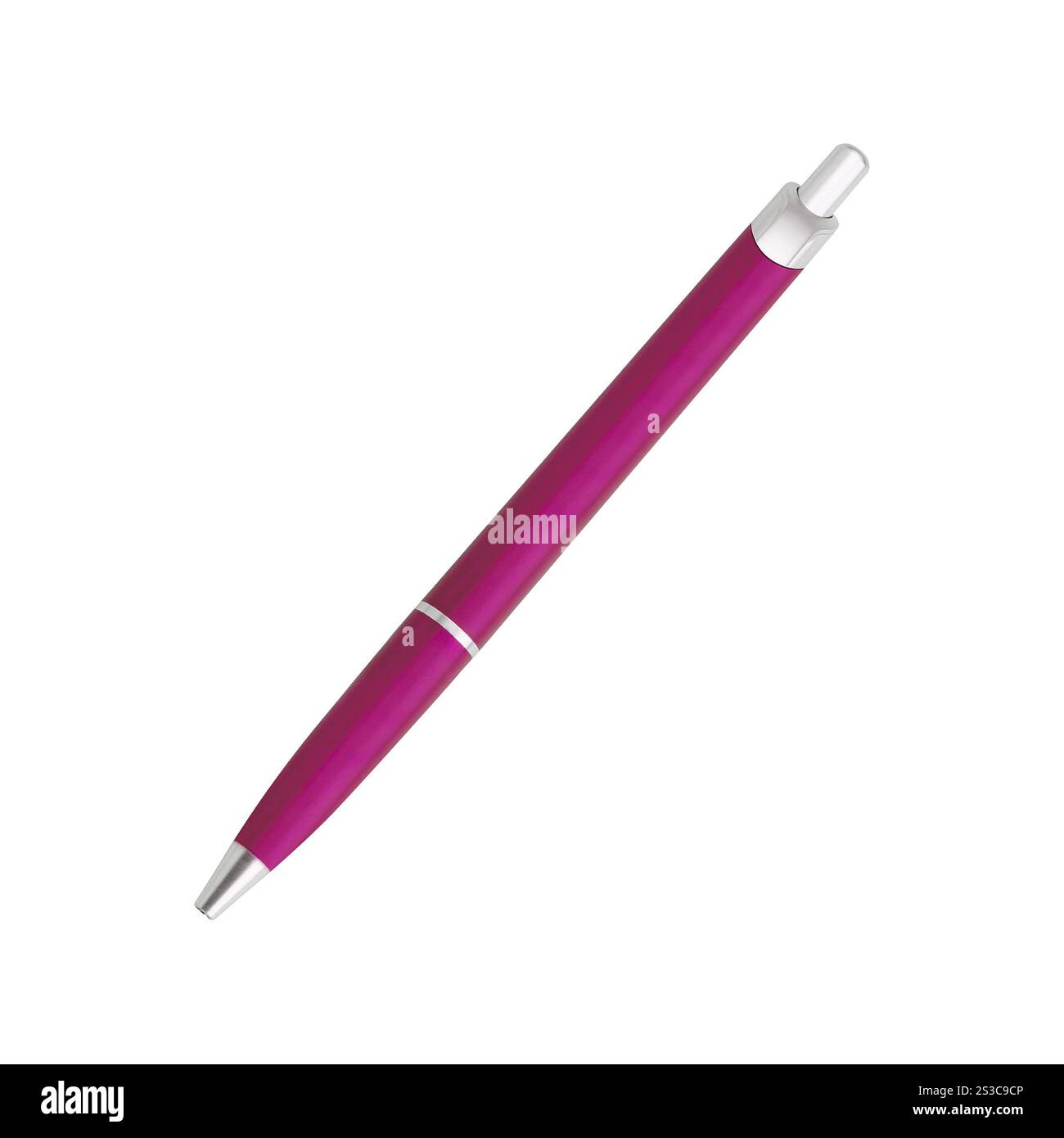 Pen isolé sur fond blanc Banque D'Images