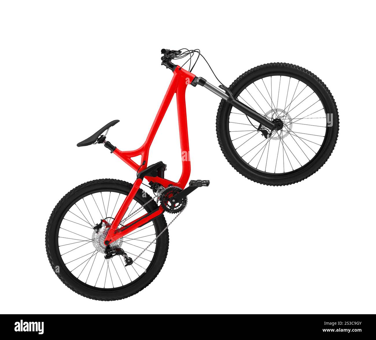 Vélo de montagne Banque D'Images