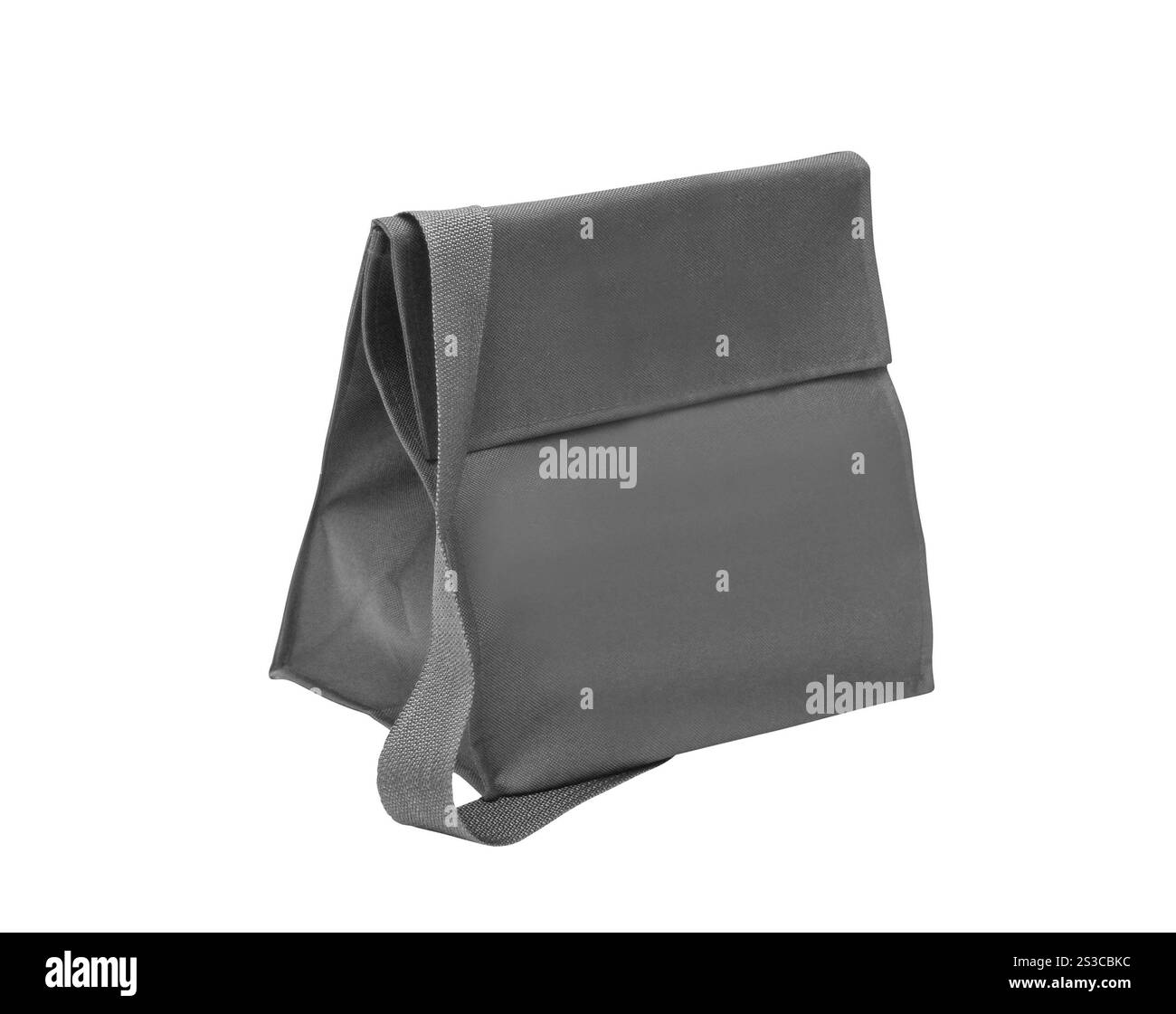 Sac à main noir isolé sur blanc. Sac à main vert isolé sur blanc Banque D'Images