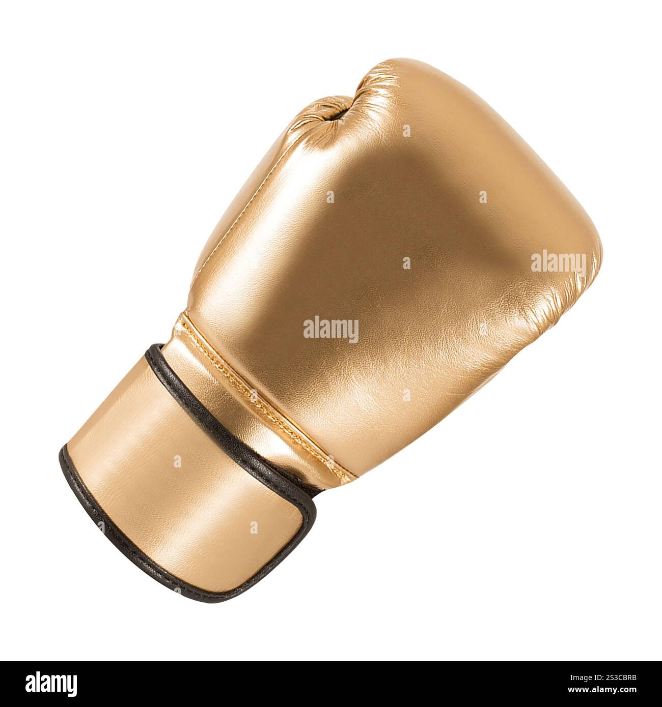 gant de boxe isolé sur fond blanc Banque D'Images