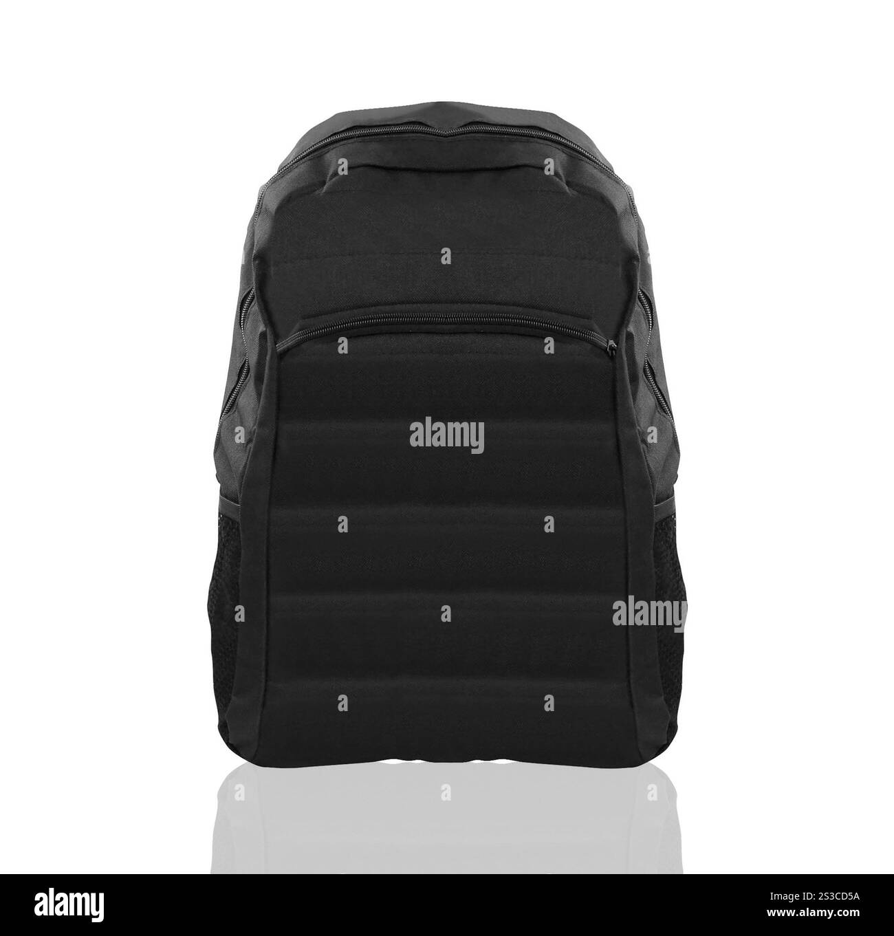 Sac à dos isolé sur fond blanc Banque D'Images