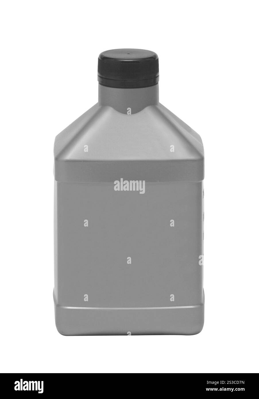 bouteille en plastique isolée sur fond blanc. bouteille en plastique isolée sur blanc Banque D'Images