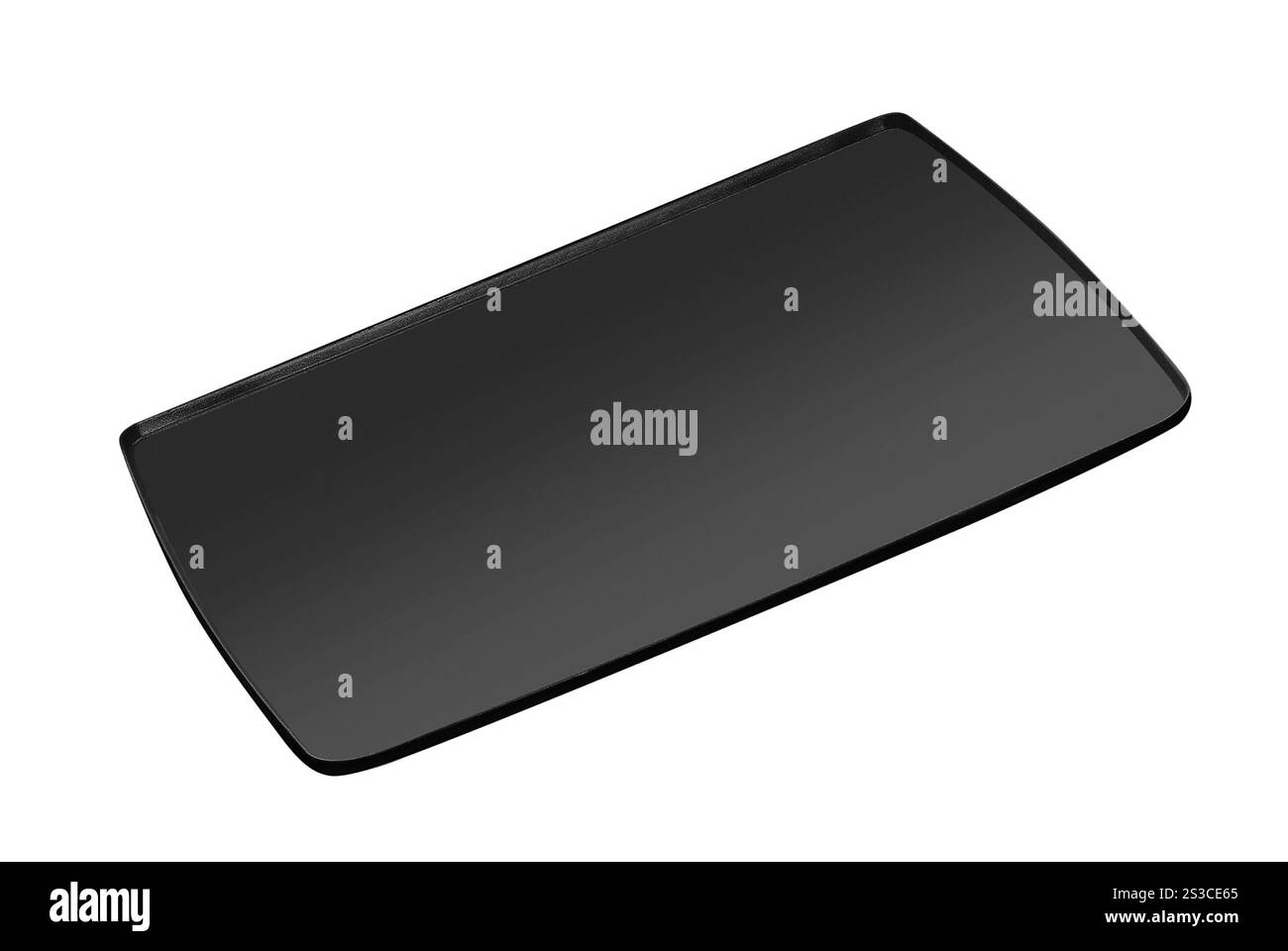 Vider la plaque de cuisson isolée Banque D'Images