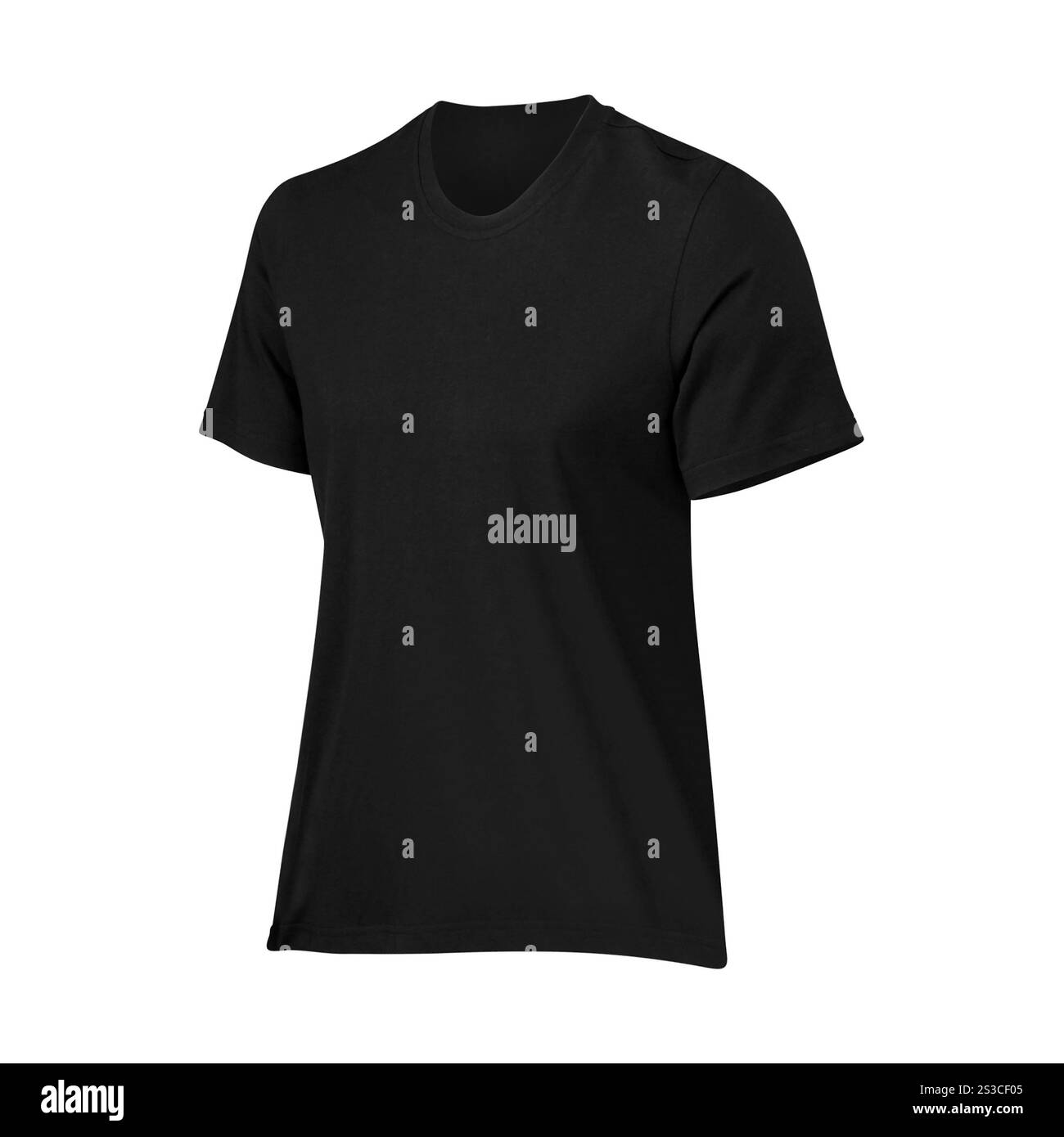 tshirt isolé sur blanc Banque D'Images