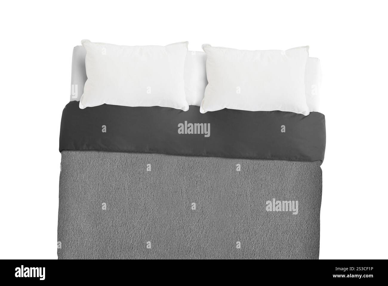 Draps et oreillers Banque D'Images