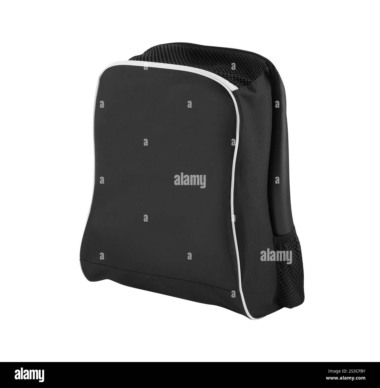 Sac à dos isolé sur blanc Banque D'Images